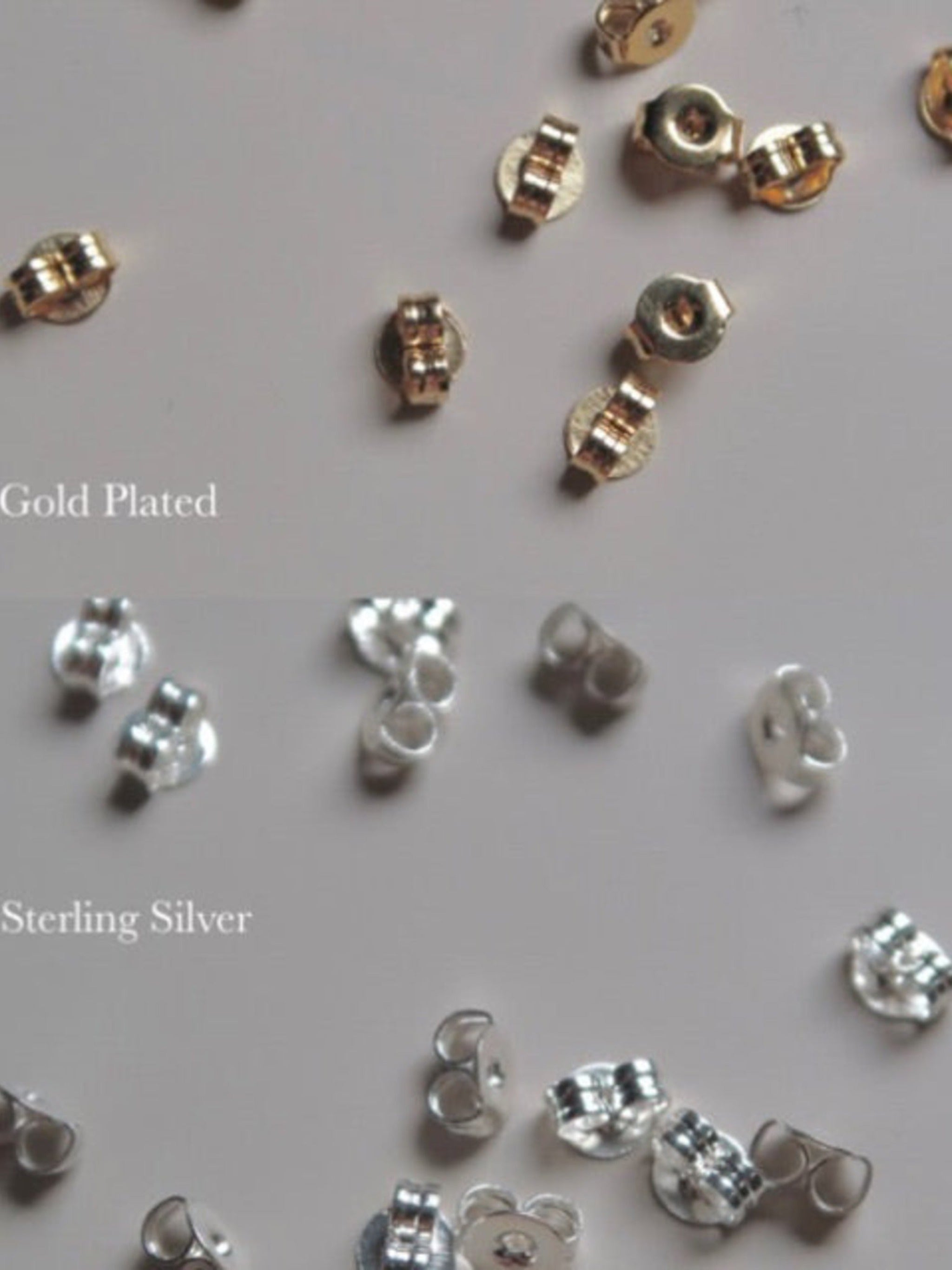 Earring Stopper - Penutup Anting (2pcs) | 14K Gold Plated & 925 Sterling Silver | Byol